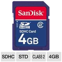 SanDisk SDSDB 4096 A11 4GB Standard SDHC™ Memory Card