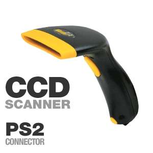 Wasp WCS3900 CCD Barcode Scanner with PS2 Cable 