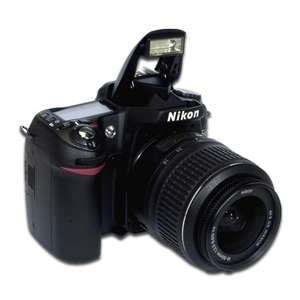 Nikon D80 D SLR Body with 18 55mm DX VR Lens   10.2 megapixel, 2.5 LCD 