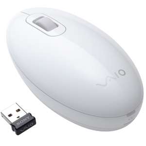 SONY VGPWMS30/W Wireless Laser Mouse   White 