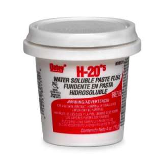 Oatey H20 4 Oz. Water Soluble Solder Paste Flux 30131 at The Home 