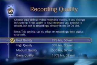   hrs basic hd tivo premiere 400 45 1363 156 hours are estimated basic