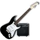   starcaster strat electric guitar pack 