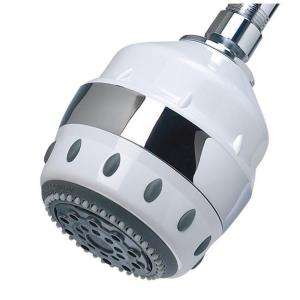 Sprite Showers Royale Filtered Showerhead in White ARS5 CT at The Home 