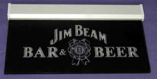 tw006 Jim Beam Bar Bier Lichtwerbung Lichtfluter Neon  