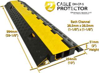 NEW SNAKE CABLE COVER WIRE PROTECTOR RAMP BOARD 6 TON (DH CP 5 