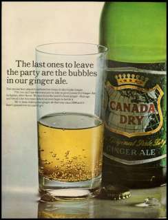 1965 vintage ad for Canada Dry Ginger Ale  293  