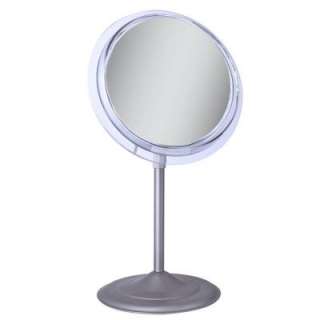 Zadro Surround Light 5X Vanity Mirror in Satin Nickel SA45 at The Home 