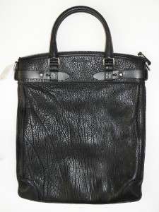   FERRAGAMO Mens Black Leather Maxime Tote Carry On Bag NWT $2300