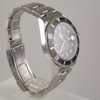 Rolex Oyster Perpetual Date Submariner  Stainless Steel  Black Dial 