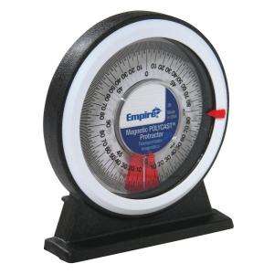 Empire Polycast Magnetic Protractor 36 