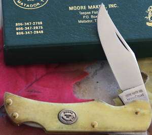 MooreMaker1095Carbon#5100 Lock Back w/2pc case knives  