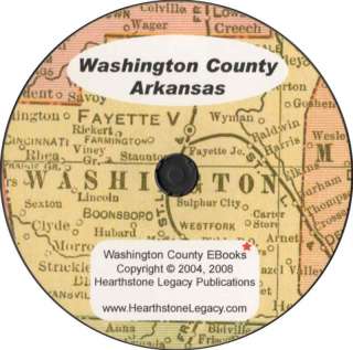   , Arkansas WASHINGTON COUNTY, AR Genealogy History 300 biographies