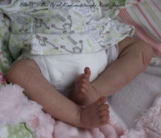   Preemie OOAK POLYMER CLAY SCULPT Baby Doll by Reborn Artist PDRA
