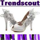 weitere optionen carrie++ designer satin plateau high heels pumps dame