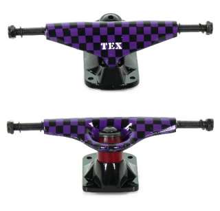 TEX Skateboard Achse light purple/blk check Stückpreis  