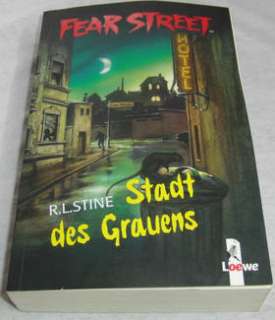 Fear Street Stadt des Grauens in Thüringen   Worbis  Bücher 