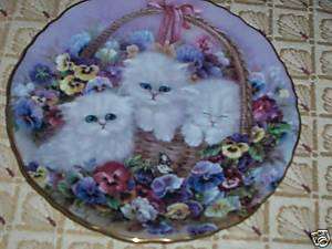 Basket of Love /Lily Chang / GARDEN GIFTS 1st Cat Plate  