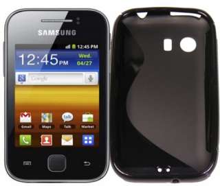 Samsung S5360 Galaxy Y Silikon Handy Hülle Case Tasche Schutzhülle 