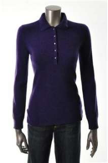 Lauren Ralph Lauren NEW Pullover Sweater Purple Cashmere Sale Misses S 
