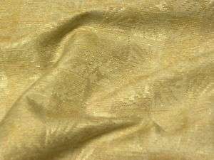 Gold Ivory Indoor Outdoor RV Boat Upholstery Fabric  