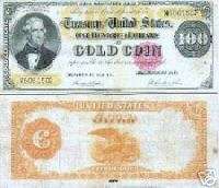 1882 $100 GOLD CERTIFICATE Copy  