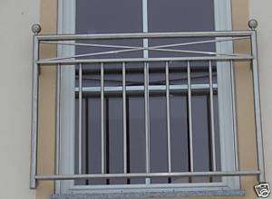 Edelstahl Geländer Gitter für französischen Balkon  