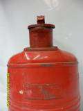 Vintage Justrite Safety Gas/Fuel Can No.2 D&L Thinner  