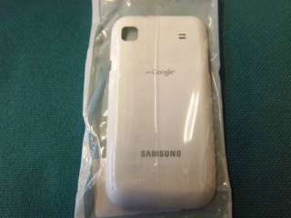 Samsung i9000 Galaxy S Akkufachdeckel Original Weiss Metallic in 