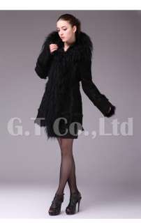 0312 sheep leather coats sheep fur lined jacket coat jackets garment 