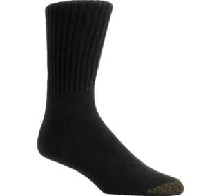 Gold Toe Cotton Crew Extended 656SE (36 Pairs)   Black    