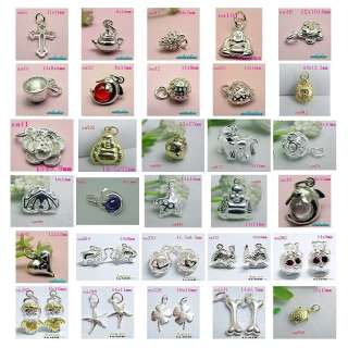 Different style 925 Sterling silver Pendant charms SA  