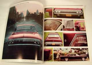 1964 LINCOLN CONTINENTAL ADVERTISING SALES BROCHURE  