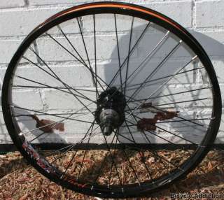 Stolen Roulette BMX Rear Wheel 8t Gloss Black 22t+Chain  