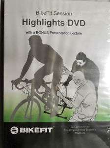 BikeFit Session Highlights DVD Visual Bicycle Fitting Bike Fit Systems 