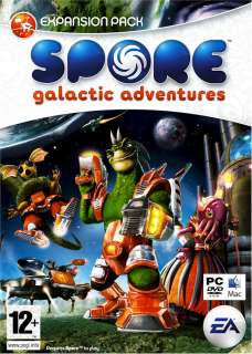 SPORE GALACTIC ADVENTURES EXPANSION * PC * BRAND NEW 5030930073183 