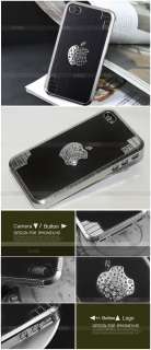   brushed Diamond Bling Case Skin Cover Glitter For Apple iPhone 4 4S