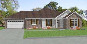 Complete House Plans  2306 sq ft   2 masters + ADA bath  