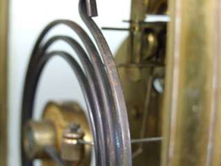 Antique Gilbert Regulator Clock for Parts or Repair w/ Pendulum  