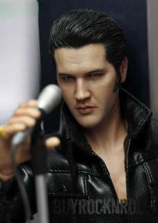   Realistic 13 Figure Elvis Presley’68 Comeback Special Doll  