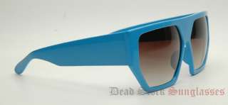 80s Vintage BEAT STREET ROBOT Sunglasses   BABY BLUE  