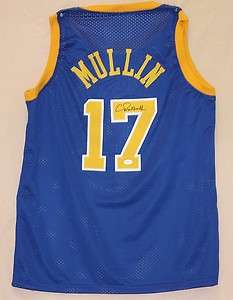 Chris Mullin Autographed Golden State Warriors Jersey  