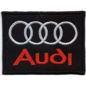 Logo Aufnäher / Iron on Patch  Audi   Auto