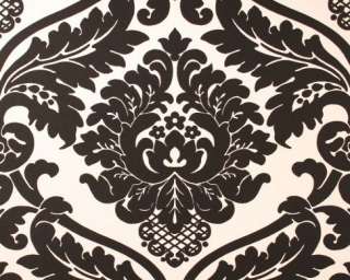 Retro Barock Ornamente 5292 82 Black & White Tapete  