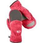 North Face Womens Denali Thermal gloves & scarf Loganberry Red Fushia 