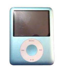 Apple iPod nano 3rd Generation Light Blue 8 GB 784090091055  