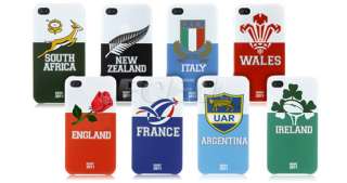  2011 RUGBY WORLD CUP HARD BACK CASE COVER FOR APPLE iPHONE 4  
