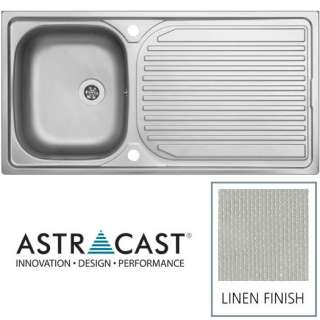 Astracast Agena Brushed Kitchen Sinks Mixer Taps (768)  