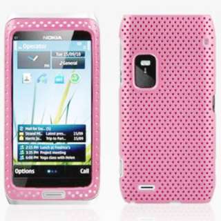 Pink Tasche Hard Cover Case Schale Hülle Für Nokia E7  