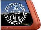 rottweiler guard dog funny auto window decal sticker location united 